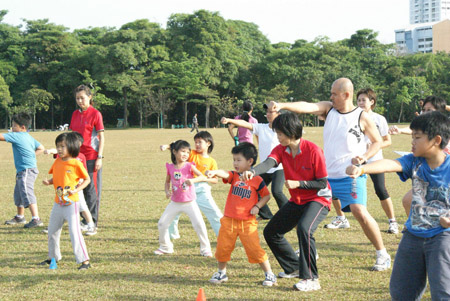 Wushu workshop for kids and parents